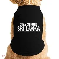 Stay Strong Sri Lanka Doggie Tank thumb 0