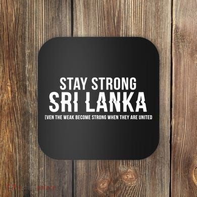 Stay Strong Sri Lanka Coaster