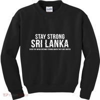 Stay Strong Sri Lanka Kids Sweatshirt thumb 0