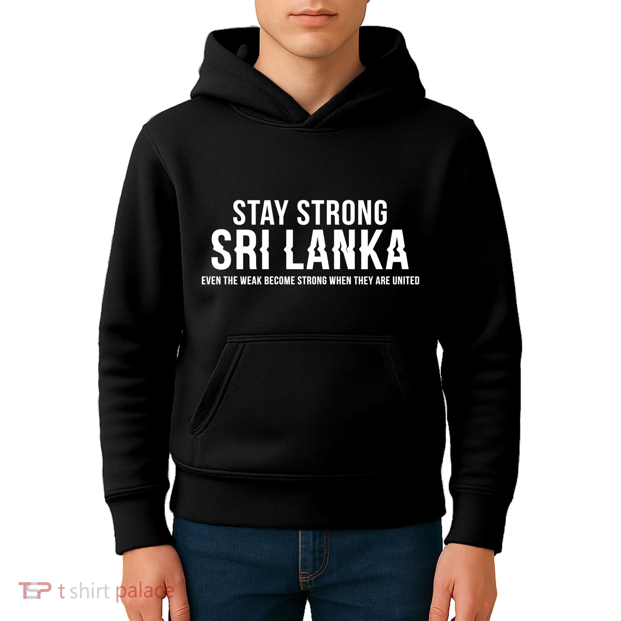 Stay Strong Sri Lanka Kids Hoodie