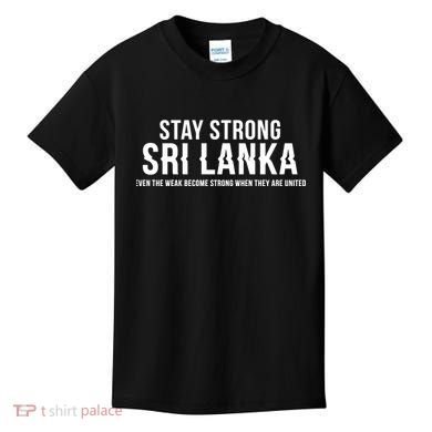 Stay Strong Sri Lanka Kids T-Shirt