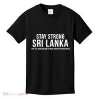 Stay Strong Sri Lanka Kids T-Shirt thumb 0