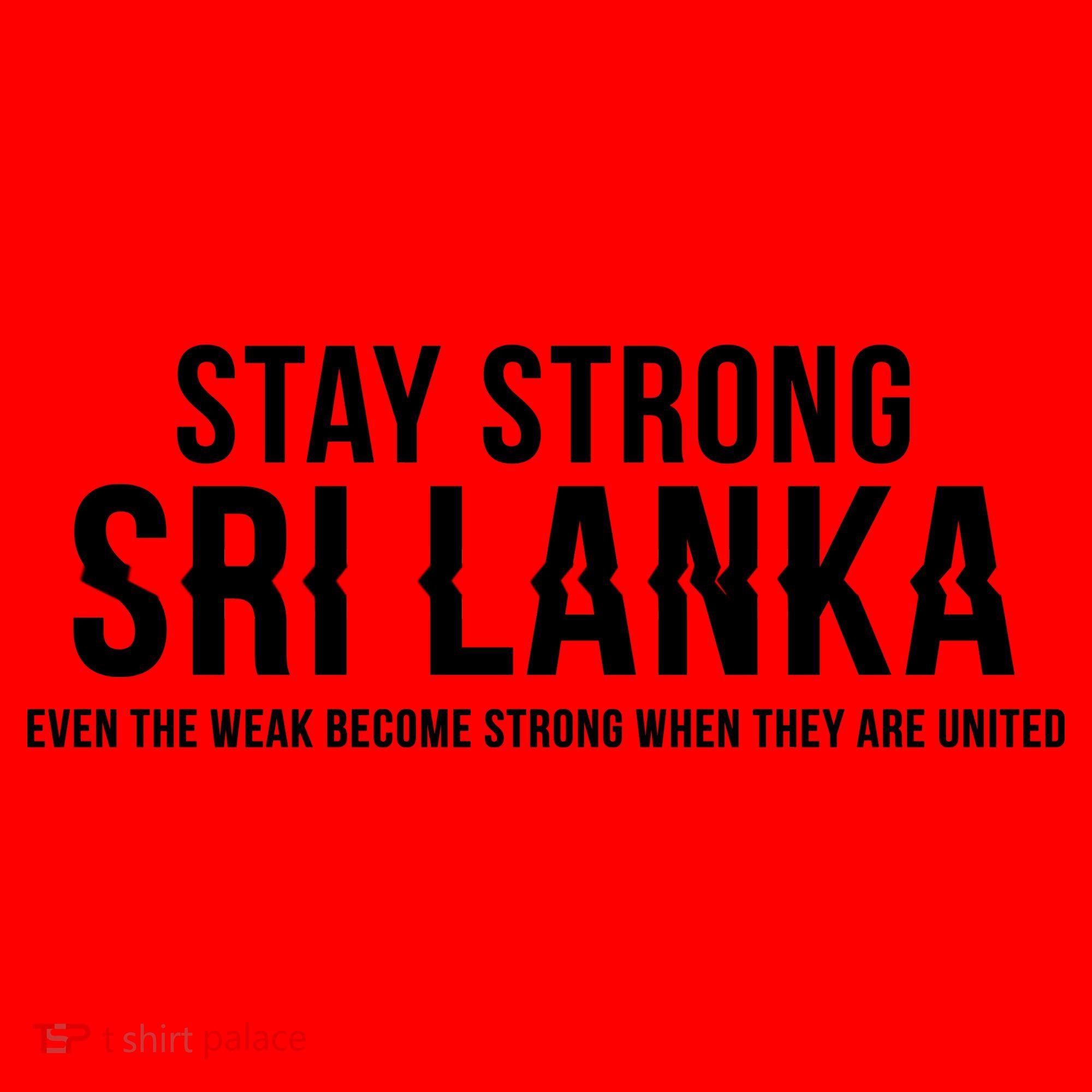 Stay Strong Sri Lanka Santa Hat