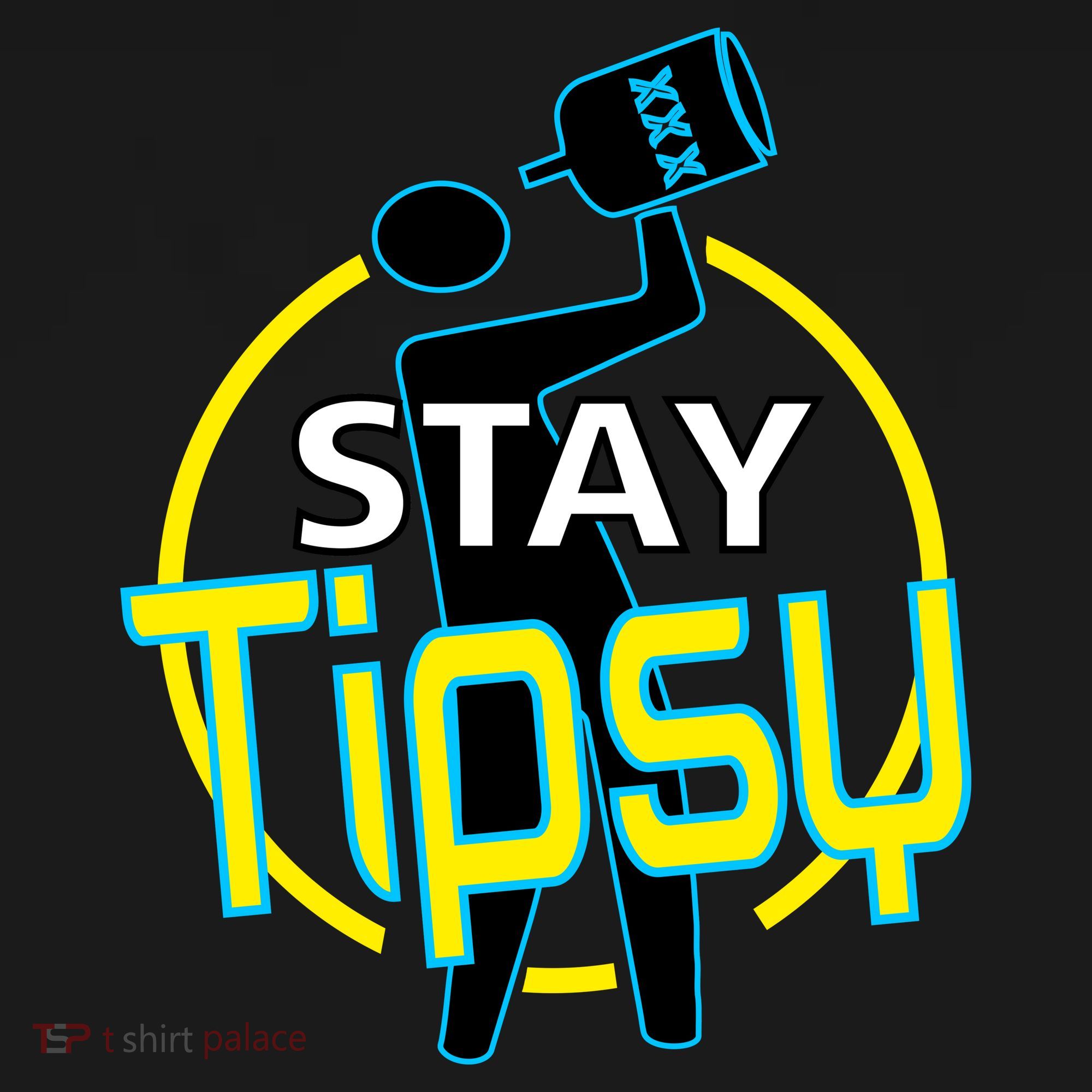 Stay Tipsy USA-Made Doggie Bandana