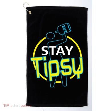 Stay Tipsy Golf Towel