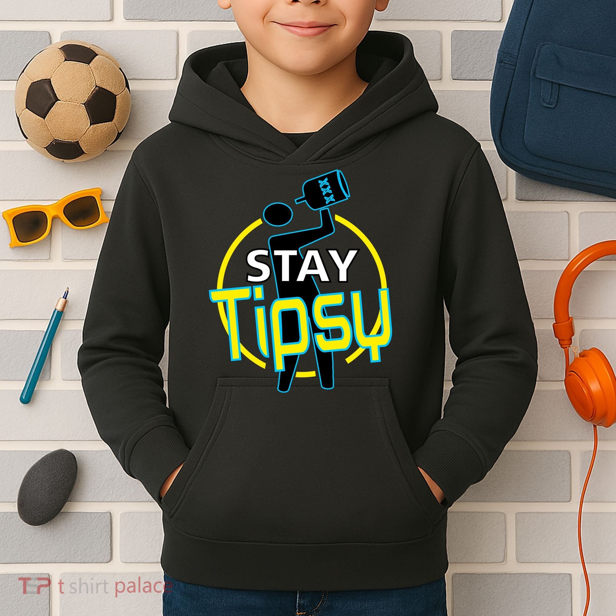 Stay Tipsy Kids Hoodie
