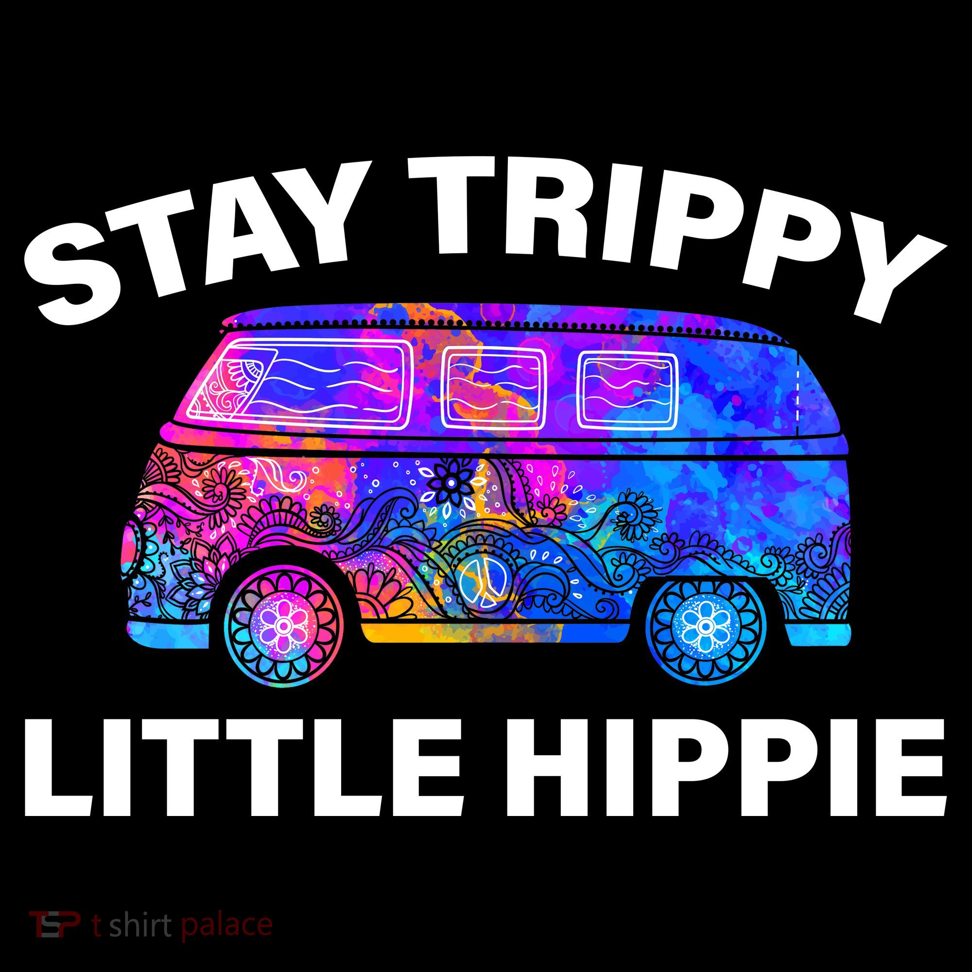 Stay Trippy Little Hippie Backpack