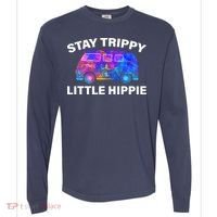 Stay Trippy Little Hippie Comfort Colors Heavyweight Long Sleeve T-Shirt thumb 0