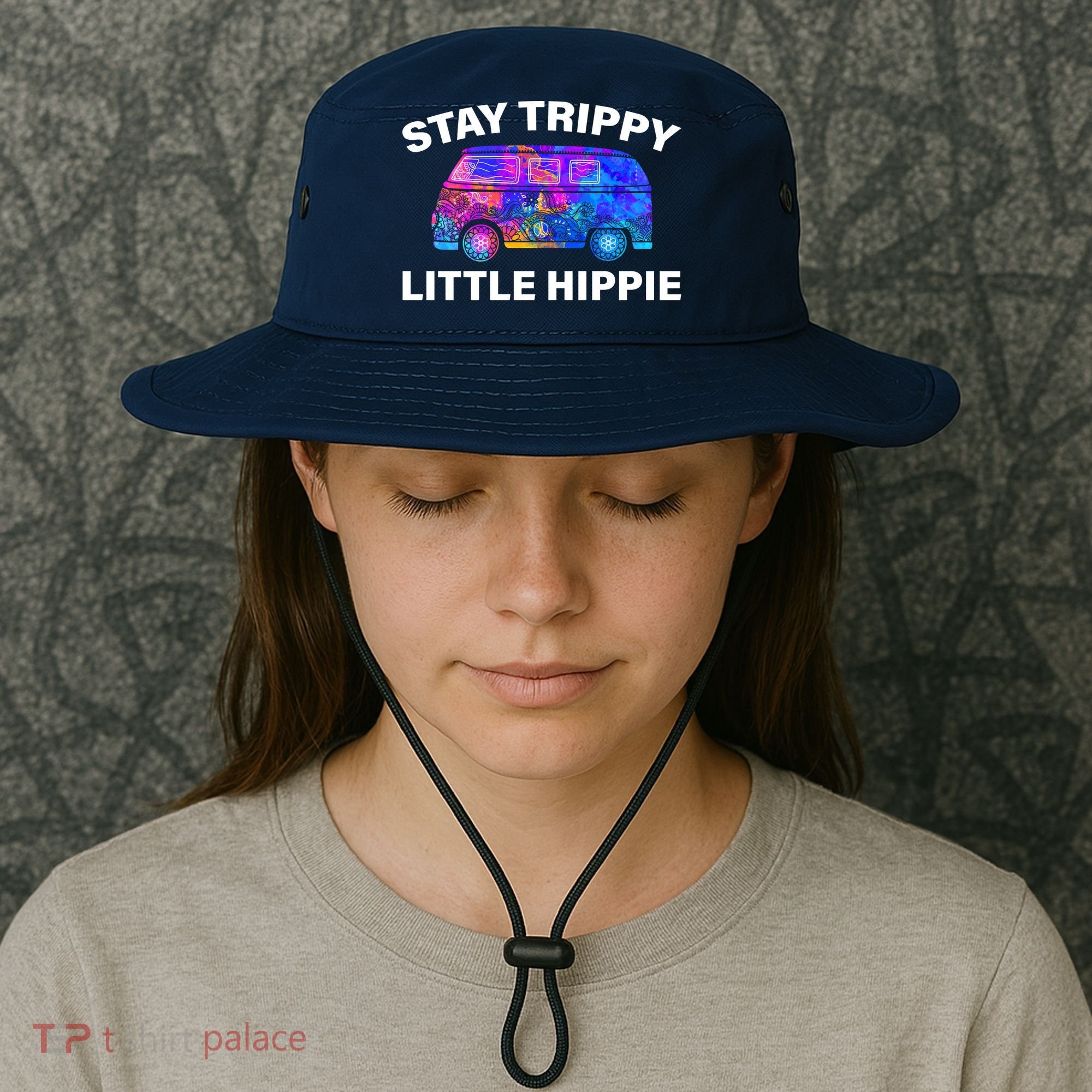 Stay Trippy Little Hippie Bucket Hat