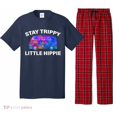 Stay Trippy Little Hippie Pajama Set