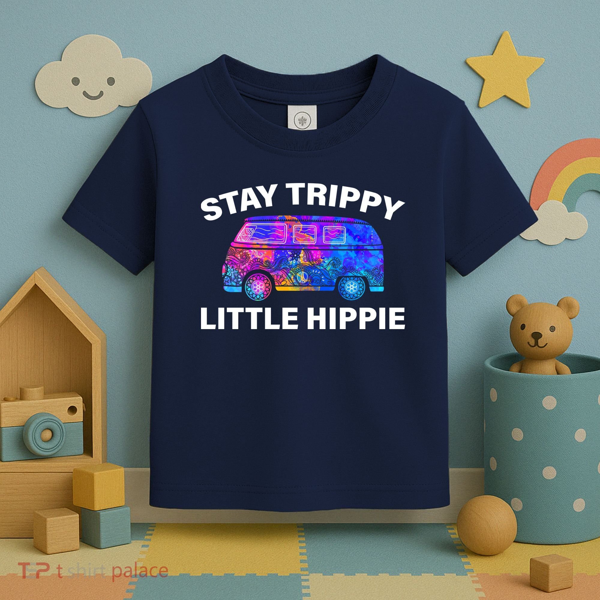 Stay Trippy Little Hippie Toddler T-Shirt