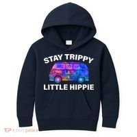 Stay Trippy Little Hippie Kids Hoodie thumb 0