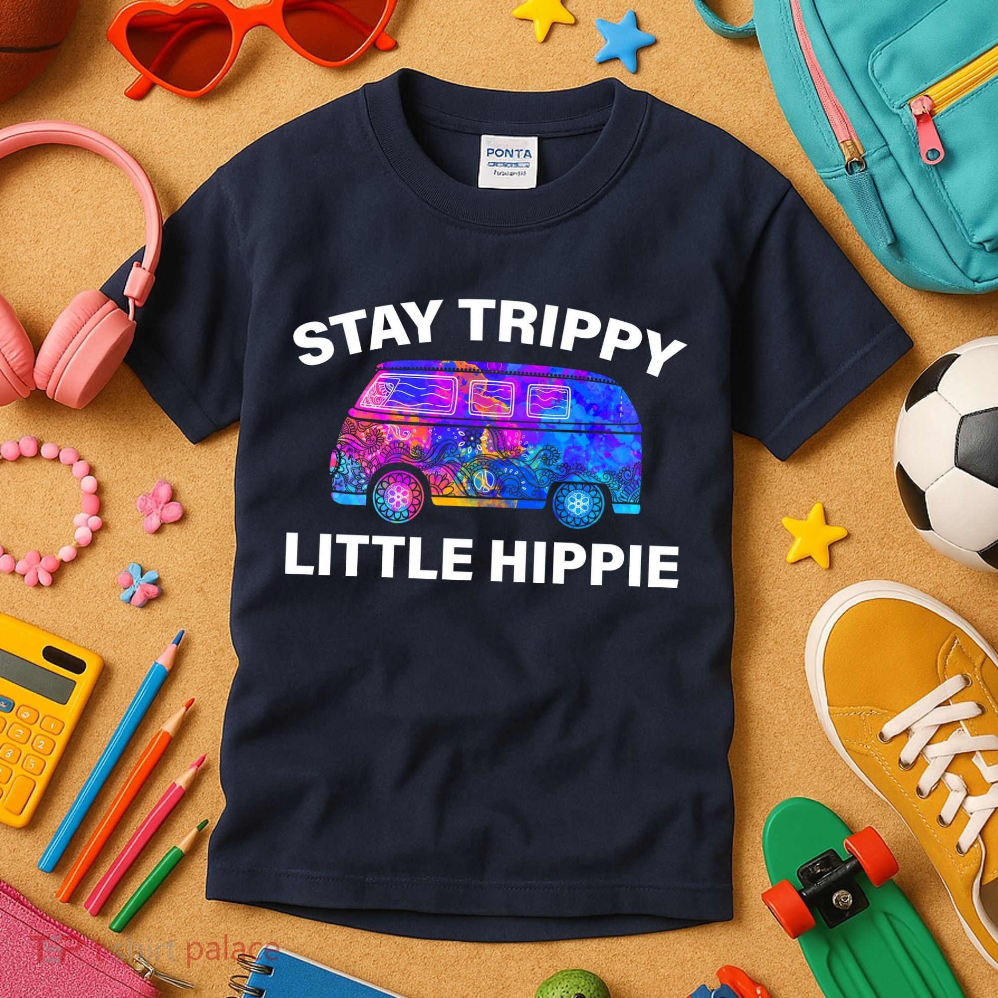 Stay Trippy Little Hippie Kids T-Shirt