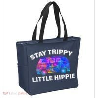 Stay Trippy Little Hippie Tote Bag thumb 2