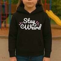 Stay Weird Kids Hoodie thumb 3