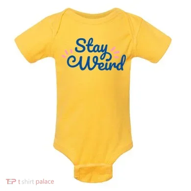 Stay Weird Baby Bodysuit