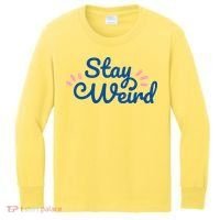 Stay Weird Kids Long Sleeve Shirt thumb 0