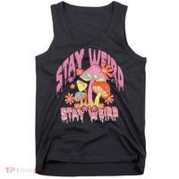 Stay Weird Mushrooms Tank Top thumb 0