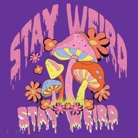 Stay Weird Mushrooms Toddler Hoodie thumb 2