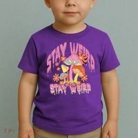 Stay Weird Mushrooms Toddler T-Shirt thumb 2