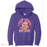 Stay Weird Mushrooms Kids Hoodie thumb 0