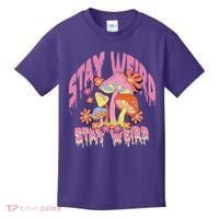 Stay Weird Mushrooms Kids T-Shirt thumb 0