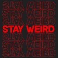 Stay Weird Text Pattern Women's Sweatshirt thumb 2
