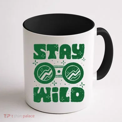 Stay Wild Coffee Mug back