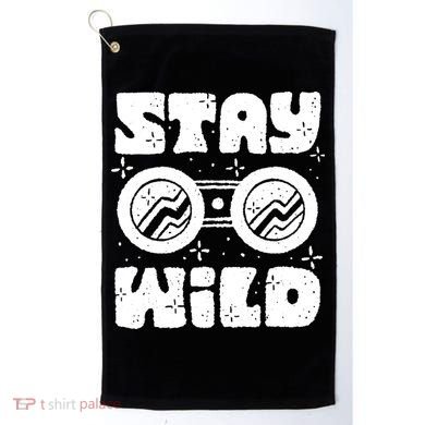 Stay Wild Golf Towel