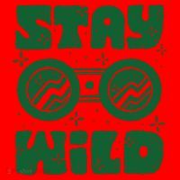 Stay Wild Santa Hat thumb 1