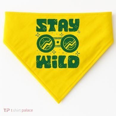 Stay Wild USA-Made Doggie Bandana