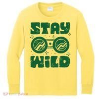Stay Wild Kids Long Sleeve Shirt thumb 0