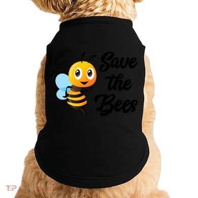 Save The Bees Funny Cute Bee Funny Gift Earth Day Save Our Planet Gift Doggie Tank