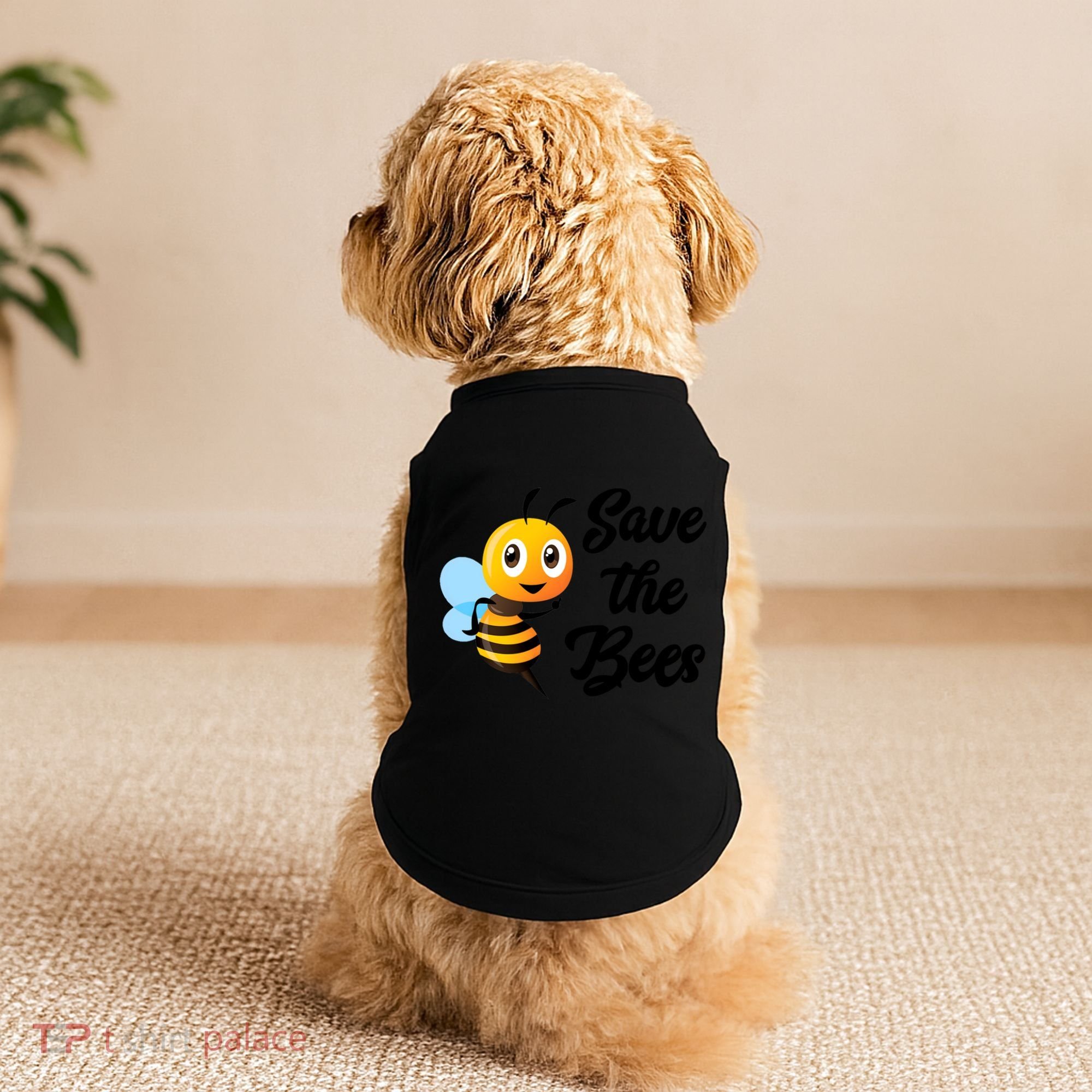 Save The Bees Funny Cute Bee Funny Gift Earth Day Save Our Planet Gift Doggie Tank