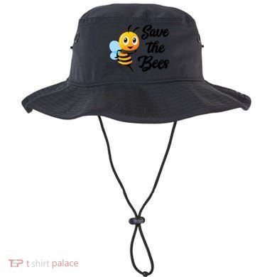 Save The Bees Funny Cute Bee Funny Gift Earth Day Save Our Planet Gift Bucket Hat