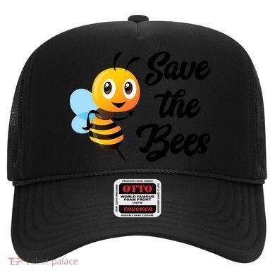 Save The Bees Funny Cute Bee Funny Gift Earth Day Save Our Planet Gift Hat