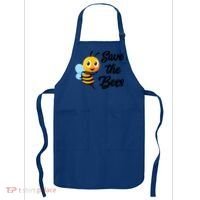 Save The Bees Funny Cute Bee Funny Gift Earth Day Save Our Planet Gift Apron thumb 0