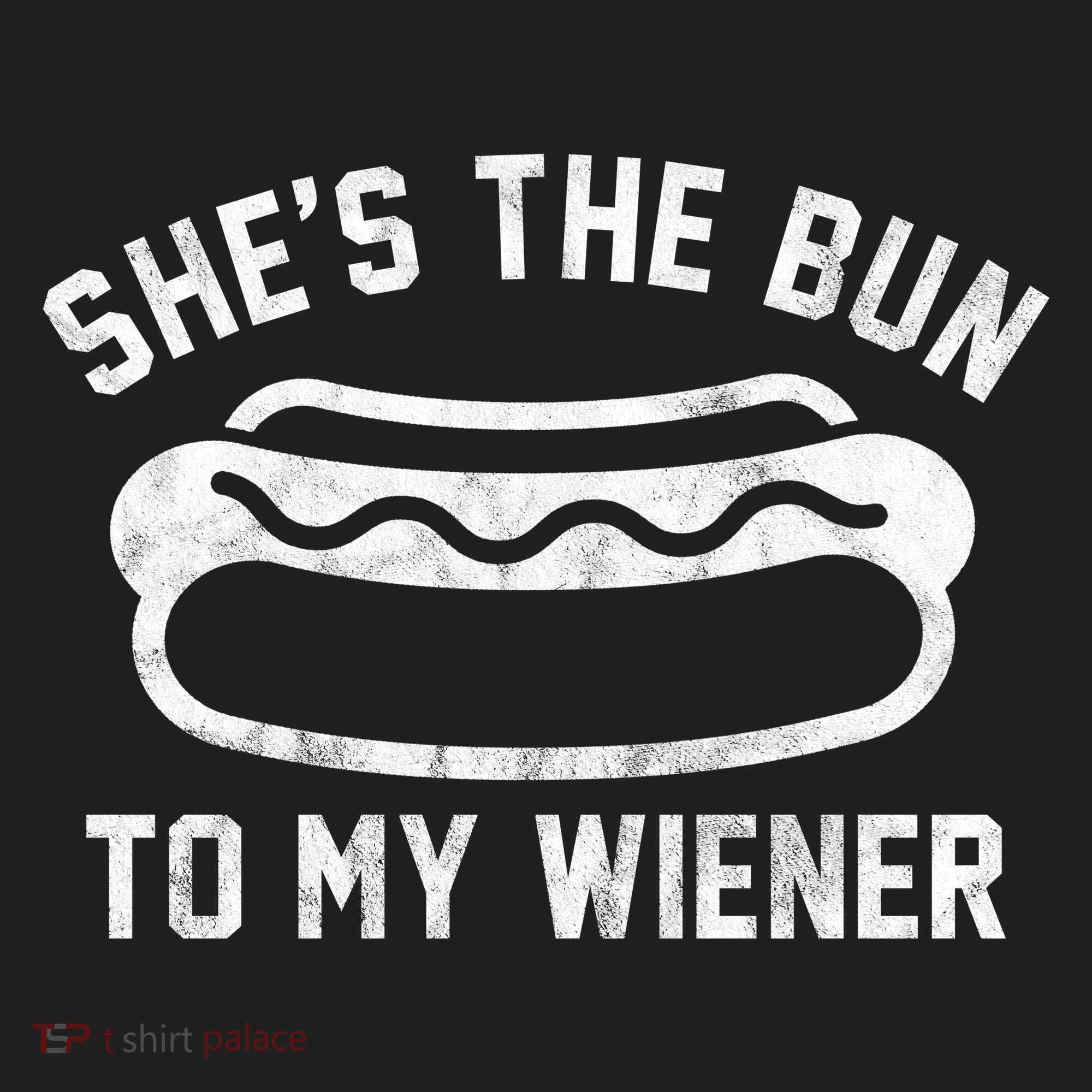 SheS The Bun To My Winer Funny Hotdog Women's Sweatshirt
