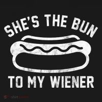 SheS The Bun To My Winer Funny Hotdog Apron thumb 3