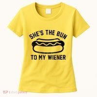 SheS The Bun To My Winer Funny Hotdog Women's T-Shirt thumb 0