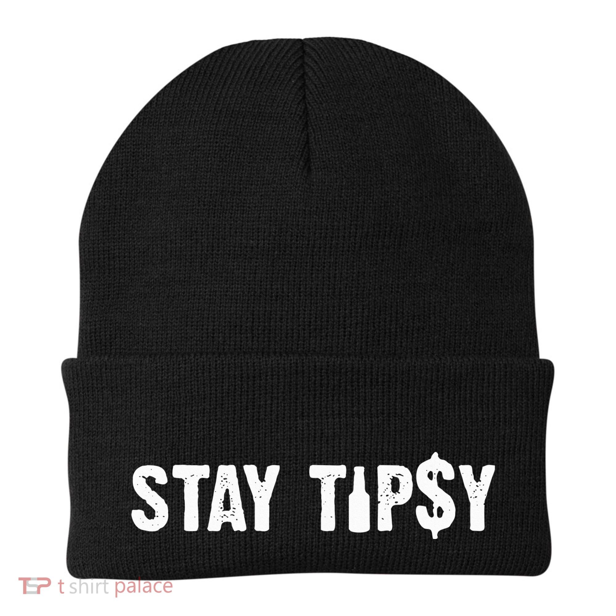 Stay Tipsy Bartender Mixologist Hospitality Beanie