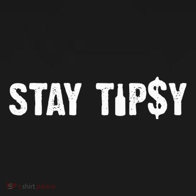 Stay Tipsy Bartender Mixologist Hospitality Drawstring Bag