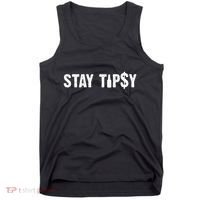 Stay Tipsy Bartender Mixologist Hospitality Tank Top thumb 0