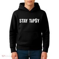 Stay Tipsy Bartender Mixologist Hospitality Kids Hoodie thumb 4