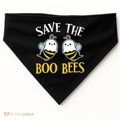 Save The Boo Bees USA-Made Doggie Bandana