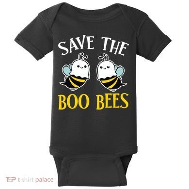 Save The Boo Bees Baby Bodysuit