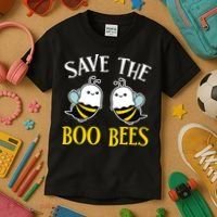 Save The Boo Bees Kids T-Shirt thumb 3
