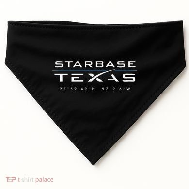 Starbase Texas Boca Chica USA-Made Doggie Bandana