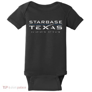 Starbase Texas Boca Chica Baby Bodysuit