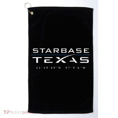 Starbase Texas Boca Chica Golf Towel